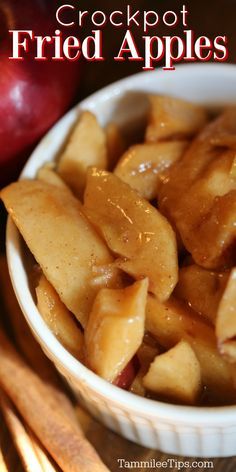 Crockpot Fried Apples, Cracker Barrel Apples Recipe, Fried Apples Recipe Easy, Fried Apples Recipe, Cracker Barrel Fried Apples, Cracker Barrel Recipes, Baked Apple Recipes, Apple Recipes Easy, Slow Cooker Apples