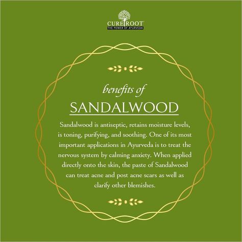 Herbal Monographs, Sandalwood Benefits, Ayurveda Skin Care, Food Knowledge, Ayurveda Life, Plant Medicine, Natural Acne Remedies, Acne Scar, Treat Acne