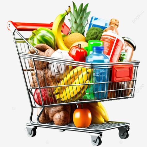 shopping cart full with various groceries Groceries Png, Graphics Resources, Groceries Shopping, Grocery Cart, Transparent Image, Grocery Shopping, Png Transparent, Vector Graphics, Png Image