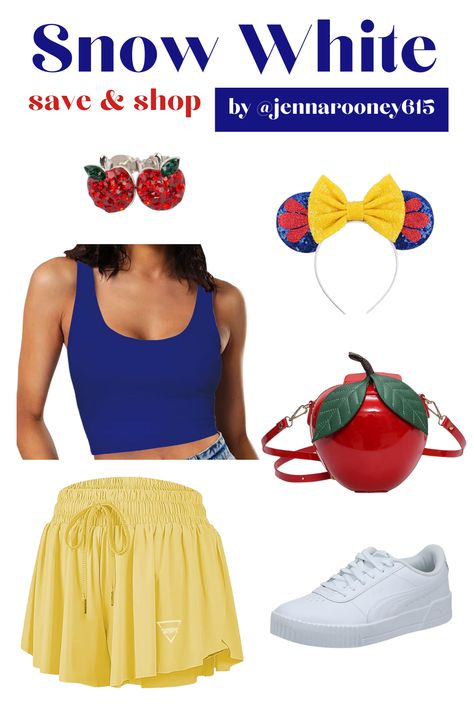 Shop recommended products from Jenna on www.amazon.com. Learn more about Jenna's favorite products. Mrs Potts Disney Bounding, Disney Character Outfits Spirit Week Diy, Disneyland Princess Outfit, Snow White Disney Outfit, Diy Disney Outfits Women, Disney Bound Outfits Women, Disney Cute Outfits, Run Disney Outfits, Epcot Disneybound