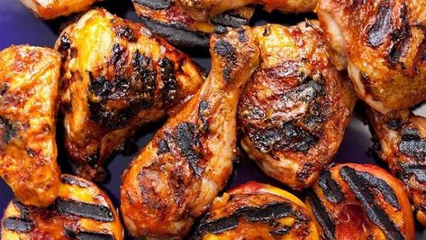 Best Grilled Chicken Recipe, Best Bbq Chicken, Nectarine Recipes, Grilled Kabob Recipes, Bbq Chicken Recipe, Marinated Chicken Recipes, Chicken Sauce Recipes, Grilling Recipes Sides, Tabbouleh Salad