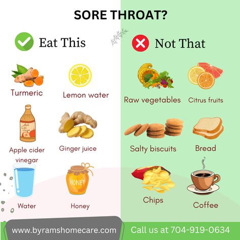 Soothe your sore throat with smart food choices! Opt for comforting and throat-friendly eats that provide relief. Choose wisely, eat healthily! #ThroatSoothingEats #EatSmart #SoreThroatRelief #WellnessChoices #ComfortFoodAlternatives #Healthyliving #FeelBetterSoon Sore Throat Food, Foods To Eat When You Have A Sore Throat, Food To Make When Your Sick, Sore Throat Meals, Foods For Sore Throat, Good For Sore Throat, Eat When Sick, Sick Food, Sore Throat Relief