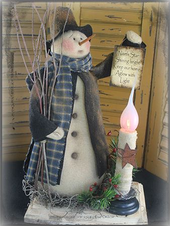 Snowmen Primitive Snowmen Patterns, Snowman Patterns, Country Friends, Toasting Marshmallows, Snowman Quilt, Snowman Pattern, Christmas Snowmen, Michaels Craft, Primitive Snowmen