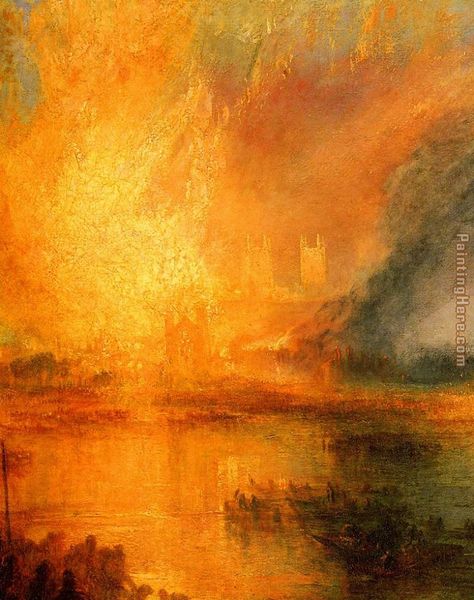 Joseph Mallord William Turner The Burning of the Houses of Parliament detail painting anysize 50% off - The Burning of the Houses of Parliament detail painting for sale Jmw Turner, Turner Painting, J.m.w. Turner, Watercolour Ideas, Istoria Artei, Joseph Mallord William Turner, Art Movements, Monet Paintings, History Painting