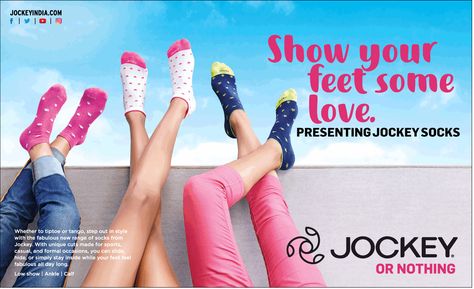 Socks Ads, Socks Package, Times Of India, Ad Design, Chennai, Newspaper, Apparel Accessories, Socks, India