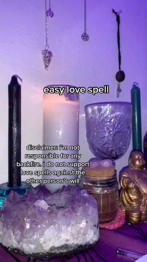 Spells Witchcraft Love, Witchcraft Love, Wicca Love Spell, Witchcraft Love Spells, Wicca Recipes, Manifestation Spells, Spell Love, Witchcraft Spells For Beginners, Easy Love Spells