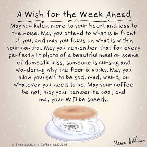 Coffee Meme, Good Week, Word Pictures, Beautiful Coffee, Morning Prayers, Wishes For You, Coffee Quotes, Coffee Humor, Some Words