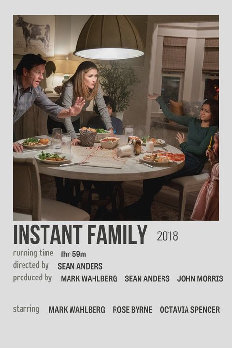 Instant Family Poster, Instant Family Movie Poster, Films To Watch With Family, Instant Family Movie, Family Polaroid, Polaroid Movies, Family Movie Poster, Polaroid Movie Poster, Instant Family