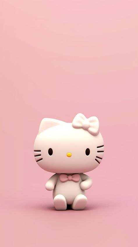 Pink Hello kitty Wallpaper for Iphone or Android, Works with most phones, 9:16 aspect ratio, Cute high resolution Wallpaper Background Hello Kitty Wallpaper For Iphone, Pink Hello Kitty Wallpaper, High Resolution Wallpaper, Walpaper Hello Kitty, We Bare Bears Wallpapers, Cute Iphone, Wallpaper For Iphone, Wallpaper Cute, Pink Hello Kitty