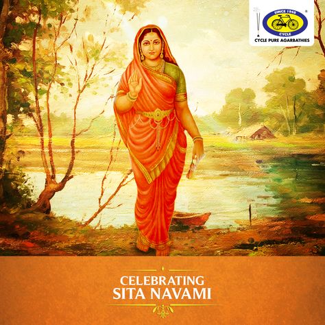 Sita Navami, observed in honour of Goddess Sita. We pray that this day blesses you with a long and happy life. #PureDevotion Sita Navami Images, Sita Navami, Hinduism Gods, Wallpapers Hd 1920x1080, Goddess Sita, Shivaji Maharaj Hd Wallpaper, Gods Goddesses, Kali Mata, Krishna Krishna