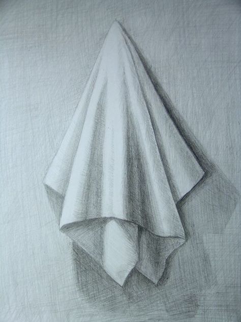 Drapery Study, Drapery Drawing, Still Life Sketch, Basic Sketching, Life Sketch, Shadow Drawing, Texture Illustration, Realistic Pencil Drawings, Pencil Sketch Drawing