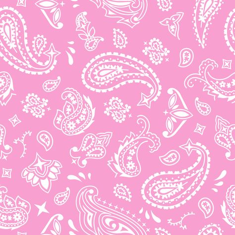 Bandana Fabric - Cupid Pink - ineedfabric.com Purple Bandana, Dickson Tennessee, Pink Bandana, Cartoon Bee, Fun Sewing, Digital Print Fabric, Orange Fabric, Bright Flowers, Display Screen