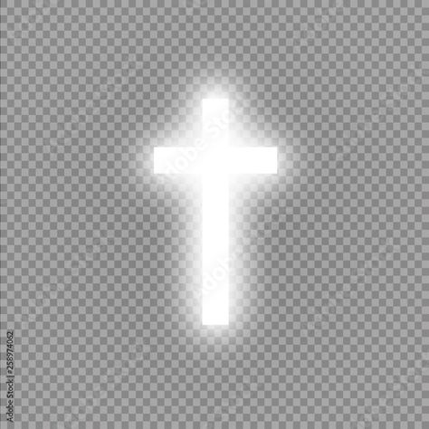 Cross Vector, White Cross, Holy Cross, White Crosses, Design Resources, Adobe Stock, Glow In The Dark, Transparent Background, White Background