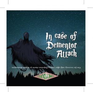 in case of dementor attack printable Harry Potter Ideas, Imprimibles Harry Potter, Cumpleaños Harry Potter, Harry Potter Classroom, Harry Potter Printables, Harry Potter Baby Shower, Harry Potter Theme Party, Hershey's Chocolate, Harry Potter Food