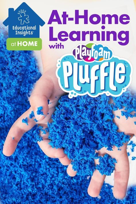 Playfoam Pluffle Diy, Pluffle Sensory, Sensory Tables, Tactile Learning, Scientific Thinking, Fine Motor Activities For Kids, Youth Empowerment, Playbased Learning, Sensory Activities Toddlers