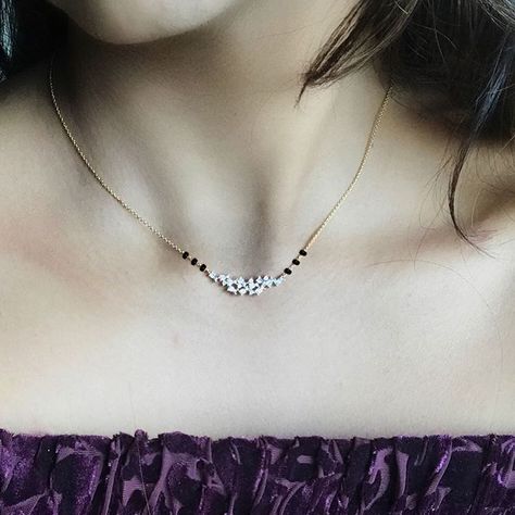 Delicate Mangalsutra Designs, Latest Mangalsutra Designs, Modern Mangalsutra Designs, Modern Mangalsutra, Mangalsutra Design, Black Beads Mangalsutra, Black Beads Mangalsutra Design, Diamond Mangalsutra, Diamond Pendants Designs