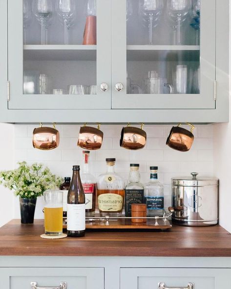 Chauncey Boothby Interiors | A shot of my client's Living Room as seen on @archdigest . "Although the space is vast, the multitude of seating areas makes it perfect for... | Instagram Wine Bar, Butcher Block, Seating Area, Guest House, Polished Nickel, Liquor Cabinet, This Weekend, A Photo, Instagram Profile