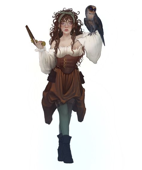 Witchy Pirate, Anja Kölling Pirate Queen Art, Dark Pirate, Pirate Witch, Fairy Pirate, Witch Characters, Pirate Queen, Pirate Outfit, Pirate Woman, Costumes Ideas