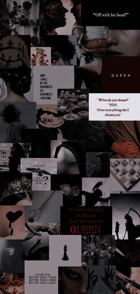 #aesthetic #heartless #the Joker #the Queen #confectioner #heart #Wonderland #hearts #prophecies #ily #field #Letters #king #chess #cat #best friend #off with his head! Glass Chess Aesthetic, Dark Red Queen Aesthetic, Heartless Background, Queen Of Hearts Aesthetic Dark, Queen Of Hearts Wallpaper Aesthetic, Heartless Wallpaper Aesthetic, Queen Of Hearts Aesthetic Wallpaper, Heartless Aesthetic Wallpaper, Chess Wallpaper Aesthetic