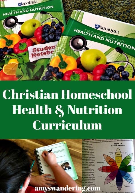 Christian Homeschool Health Nutrition Curriculum | #homeschool #science #nutrition #curriculum  Homeschool Health and Nutrition for High School using Apologia's Exploring Creation with Health and Nutrition. Homeschool Health, Homeschool Electives, High School Health, Christian Homeschool Curriculum, High School Curriculum, Nutrition Classes, Christian Homeschool, Health And Physical Education, Online Homeschool