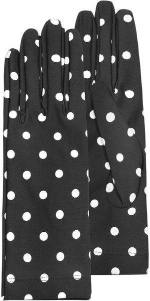 Polka dot Gloves would make great glamour shot photo shoot think its a great way to celebrate the next 1/2 of my life meant to be lived for me Colour Textiles, Polka Dot Gloves, Dots Fashion, Fashion Gloves, Polka Dots Fashion, Diane Keaton, Yellow Polka Dot, Cool Necklaces, Womens Gloves