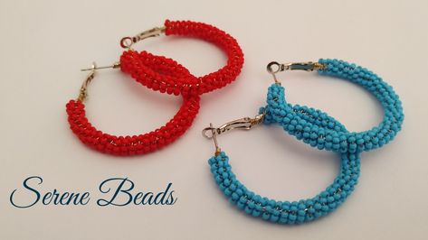 Beaded Wire wrapped hoop earrings, diy video tutorial
15/0 seed beads Bead Wrapped Hoop Earrings, Crochet Ideas For Beginners, Wrapped Hoop Earrings, Hoop Earrings Diy, Seed Bead Bracelets Tutorials, Diy Wire Jewelry Rings, Earrings Diy Handmade, String Earrings, Beaded Items