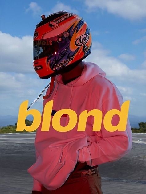 Blond Poster, Blond Frank Ocean, Frank Ocean Blond, Frank Ocean, Pink, Art