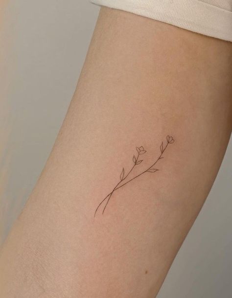 Baby Breath Tattoo, Breath Tattoo, Simplistic Tattoos, Small Tattoo, Line Tattoos, Small Tattoos, Tattoos, Skin