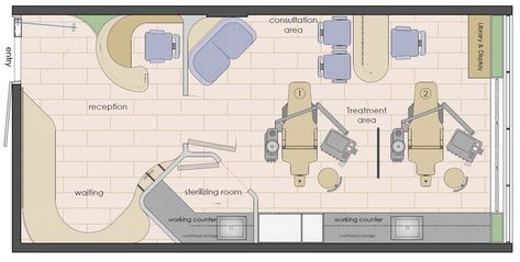 Dental chairs plan Dental Clinic Plan Layout, Dental Clinic Layout, Dental Clinic Plan, Clinic Plan, Dental Office Design, Dental Office, Dental Clinic, Dental Care, Office Design