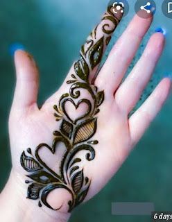 101 Simple Arabic mehndi designs for hands to try in 2023 | Bling Sparkle Cool Heart, Simple Arabic Mehndi, Henna Designs Wrist, Simple Arabic Mehndi Designs, Henna Designs For Kids, Tato Henna, Henna Tattoo Hand, Simple Henna Tattoo, Latest Henna Designs