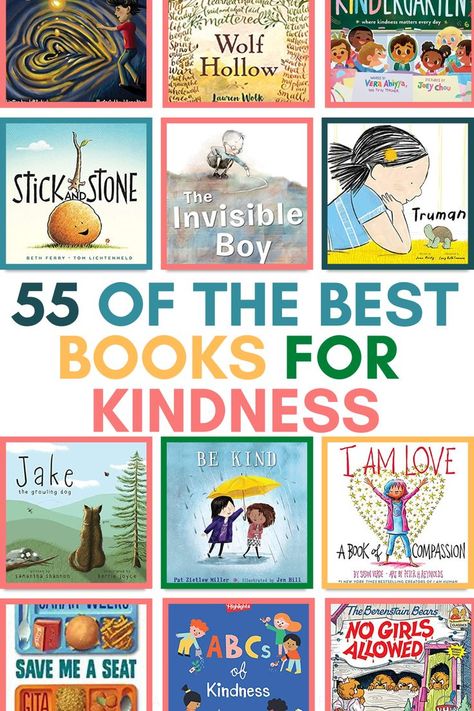 55 Books to Teach Kids Kindness and Empathy Books About Empathy For Kids, Books About Empathy, Best Kids Books, Teaching Feeling, Books About Kindness, Feelings Book, Mo Willems, Best Children Books, Preschool Age