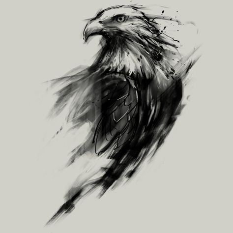 eagle                                                                                                                                                      More Adler Tattoo, Pinterest Tattoos, Model Tattoos, Hawk Tattoo, Muster Tattoos, Eagle Tattoos, Irezumi Tattoos, Eagle Tattoo, Diy Tattoo