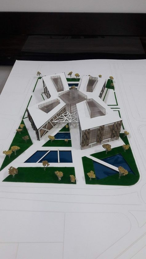 School Of Architecture Concept, School Concept Architecture Ideas, School Architecture Design Concept, Concept Architecture Ideas Sketch, Maket Architecture Ideas Design, House Design Concept, Conceptual Model Architecture, Architecture Design Presentation, Architecture Blueprints