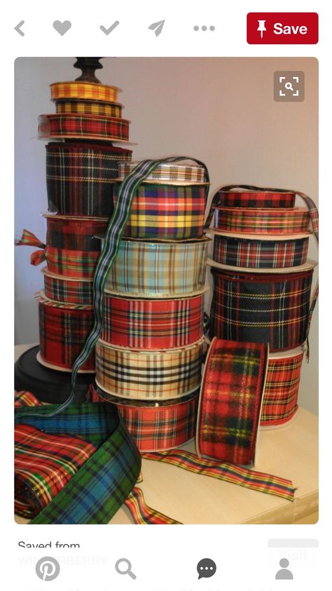 Tartan Ribbon, Tartan Christmas, Scottish Plaid, God Jul, Plaid Ribbon, Scottish Tartans, Vintage Plaid, Plaid Christmas, Kilt