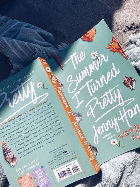 The Summer I Turned Pretty Book Aesthic, The Summer I Turned Pretty, Jenny Han, Guy Names, Book Aesthetic, Best Friends, Turn Ons, Book Cover, Reading