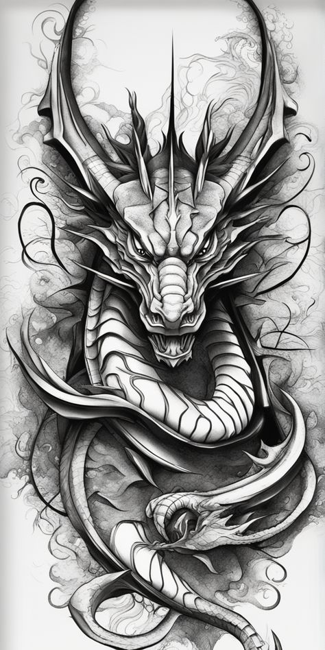 Tigre Y Dragon, Japanese Warrior Tattoo, Ink Tattoo Design, Red Tattoo Ideas, Tattoo Trash, Red Ink Tattoo, Dragon Tattoo Art, Samurai Tattoo Design, Red Tattoo