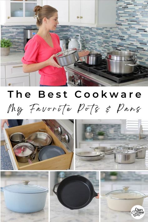 The Best Cookware: My Favorite Pots and Pans Best Pots And Pans Cookware Set, Best Pots And Pans, Lodge Cookware, Lodge Cast Iron Skillet, Best Cookware, Cooking Oatmeal, Enamel Dutch Oven, Cast Iron Cleaning, Best Starters