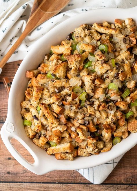 Easy Thanksgiving Stuffing Recipe Thanksgiving Stuffing Recipe, Homemade Stuffing Recipes, The Tipsy Housewife, Tipsy Housewife, Thanksgiving Stuffing Recipes, Homemade Stuffing, Stuffing Recipes For Thanksgiving, Oven Temperature, Classic Thanksgiving