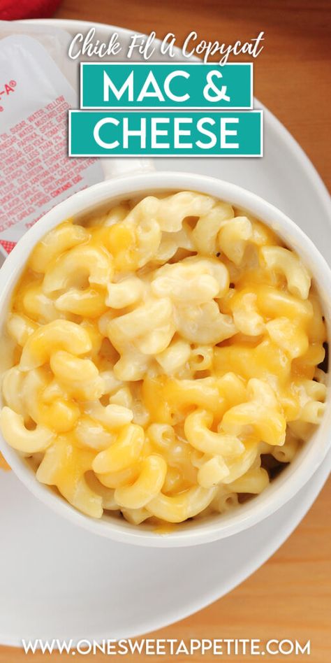 I've whipped up a copycat Chick-Fil-A mac and cheese recipe that's so ridiculously close to the real deal, you'll be doing a double-take. This isn't just any mac and cheese; it's a golden, gooey journey to flavor town, minus the drive-thru line. Tie on your apron, and let's get this cheesy show on the road! Chic Fil Mac And Cheese, Betty Crocker Mac And Cheese Recipe, Betty Crocker Mac And Cheese, Chick Fil A Mac And Cheese Recipe, Mac And Cheese Recipe Creamy, Authentic Pasta, Copycat Chick Fil A, Juice Flavors, Appetizer Ideas