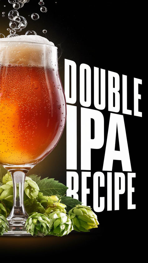 How To Brew Double IPA: Doubling Down on IPA Mastery  Double IPA is a fairly strong beer with a strong hop presence, clean, dry, easy drinking beer that lacks any harshness from the hops or the alcohol content.  It is bigger than an English or American IPA considering both the alcohol strength and overall hop level. Beer Recipes Homebrew, Ipa Recipe, Beer Brewing Recipes, Brewing Recipes, Beer Recipes, Alcohol Content, Beer Brewing, Drinking Beer, Home Brewing