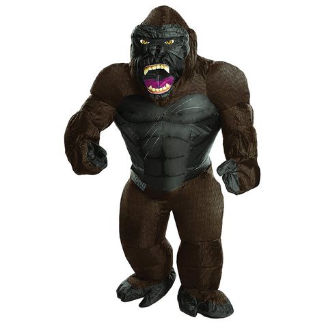 Inflatable King Kong Costume - The Green Head King Kong Costume, Gorilla Costumes, King Kong Skull Island, Inflatable Costumes, Skull Island, Halloween Inflatables, Halloween Costume Contest, Mens Halloween Costumes, Traditional Korean