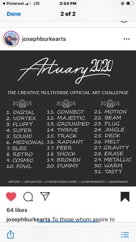 January Art Challenge 2024, January Art Challenge, Drawing Tuts, Animation Tips, January Art, 30 Day Art Challenge, Creative Prompts, Challenge Ideas, Art Challenges