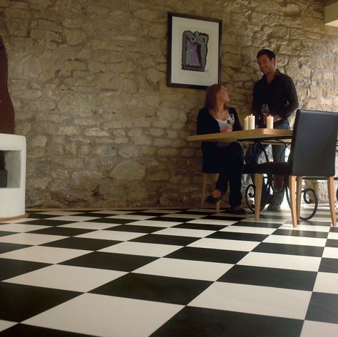 Philmont - Black/White - The Floor Store Black And White Vinyl Flooring, Armstrong Vinyl Flooring, Black And White Flooring, White Vinyl Flooring, Sheet Flooring, Vinyl Sheet Flooring, Vinyl Flooring Kitchen, Sheet Vinyl Flooring, Kitchen Vinyl