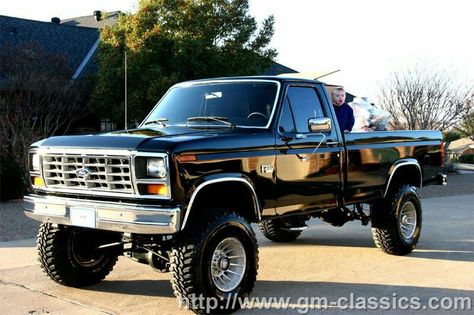 1984 Ford F150 4x4 Lifted Gmc, Old Ford Truck, Pickup Truck Accessories, Trucks Lifted Diesel, Ranger Truck, Ford Ranger Truck, Lifted Ford, Old Ford Trucks, Classic Ford Trucks