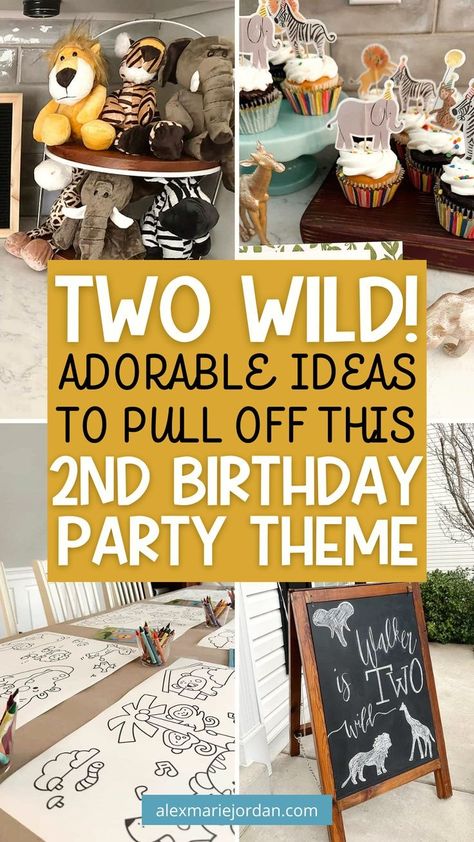 Create memories that roar with excitement with our latest blog post! Dive into the "Cutest Ever Two Wild 2nd Birthday Party Theme Ideas" for playful Second Birthday Ideas, discover charming 2nd Birthday Party Themes, and plan engaging Birthday Activities for your toddler. From Safari Birthday Party Decorations to Boy Birthday Parties, our curated Party Ideas ensure a celebration filled with joy and laughter. Two Wild Party Activities, Safari Second Birthday Party, Two Wild Birthday Party Boy Decor, In Two The Wild Birthday Boy, 2nd Birthday Activities Toddlers, 2 Wild Birthday Party Boy, Two Year Old Jungle Theme Party, Two At The Zoo Birthday Party, 2 Yr Birthday Party Ideas Boy