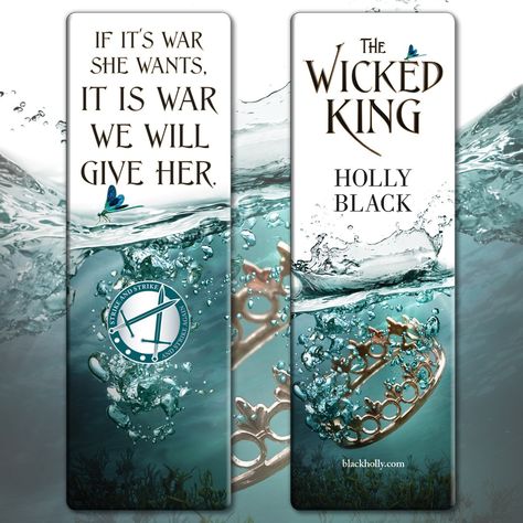 The Cruel Prince Bookmark, Feeling Of Falling In Love, The Wicked King, Holly Black Books, Image Spiderman, The Cruel Prince, Bookmarks For Books, Bookmark Printing, Creative Bookmarks