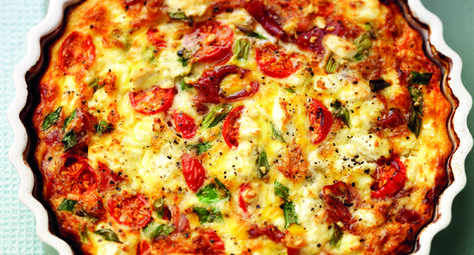 Forget the Pastry Quiche | Egg Recipes - British Lion Eggs Egg Quiche Recipes, Ham Quiche, Delicious Quiche, Parma Ham, Quiche Recipe, Crustless Quiche, Light Dinner, Quiche Recipes, High Protein Recipes