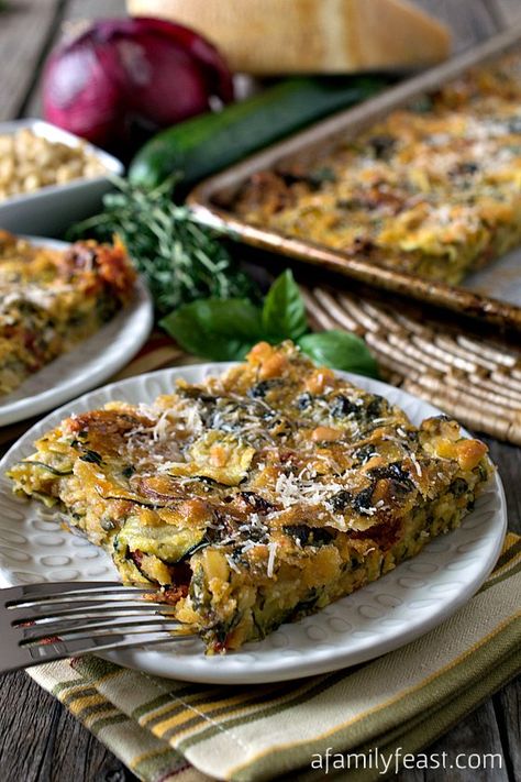 Zucchini Butter - A Family Feast® Scarpaccia Zucchini Tart, Zucchini Tart, Italian Zucchini, Sliced Zucchini, Feast Recipes, Italian Family, Family Feast, Tasty Vegetarian Recipes, Zucchini Recipes