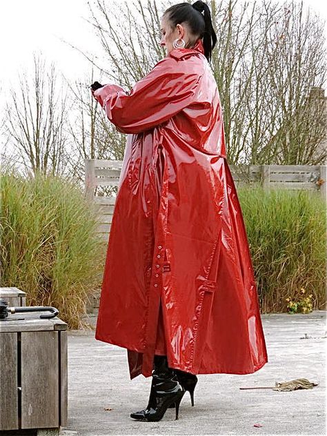 Explore npeter50 photos on Flickr. npeter50 has uploaded 3562 photos to Flickr. Pvc Clothing, Mantel Cape, Transparent Raincoat, Raincoat Fashion, Red Raincoat, Rainwear Girl, Green Raincoat, Rubber Raincoats, Rainwear Fashion