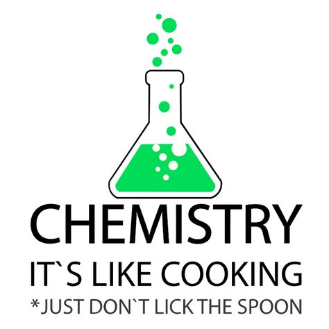 Chemistry it's like Cooking Just Don't Lick the Spoon Sticker. #School #Chemistry #Fun Science Cat, General Gift Ideas, Nerdy Jokes, Chemistry Classroom, Science Stickers, Science Party, Bookmark Craft, Funny Science, Funny Science Jokes